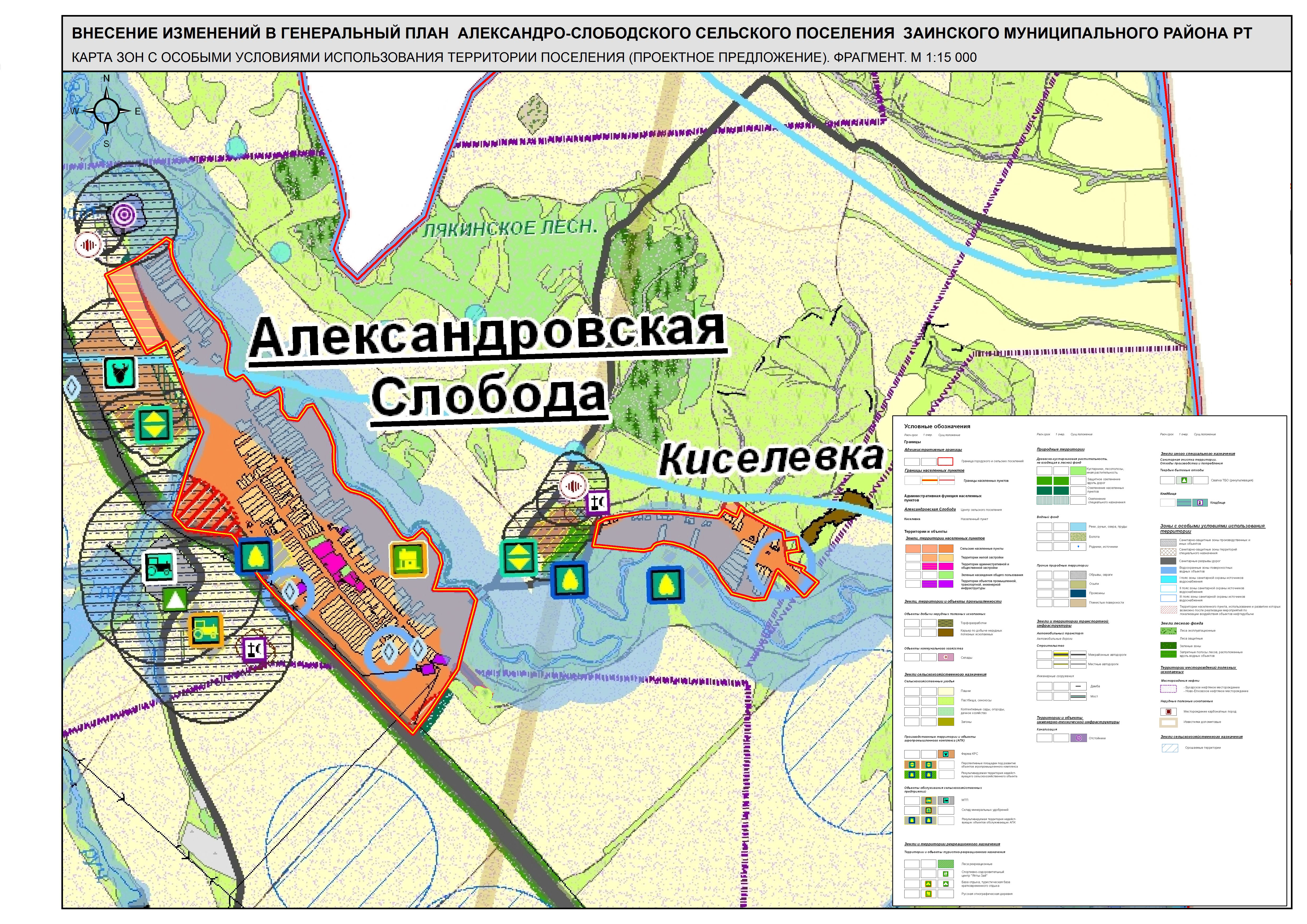 Карта заинска онлайн