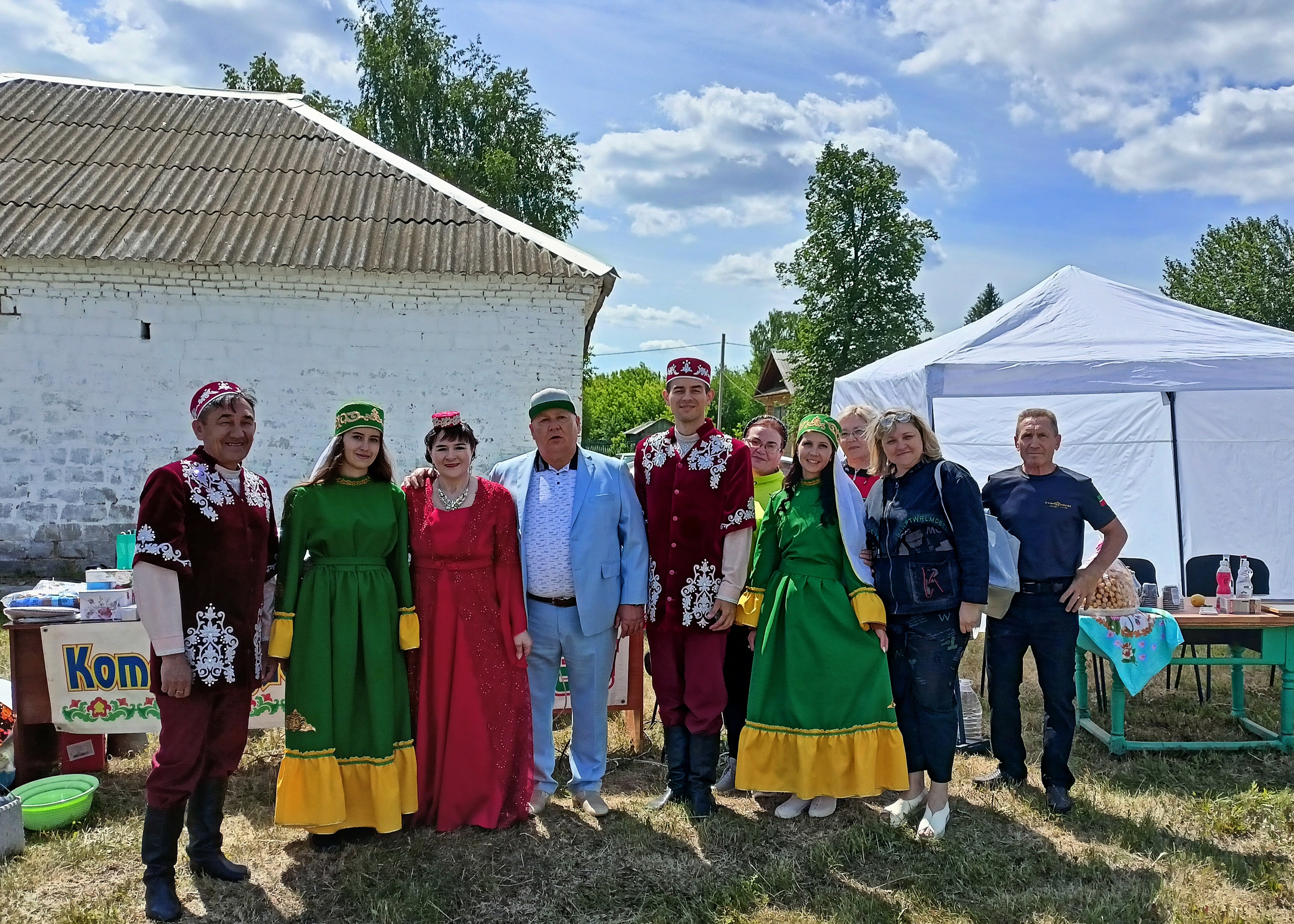 11 июня в 10 часов в селе Поповка провели праздник 