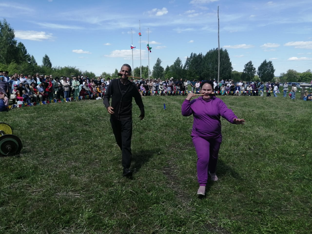 Городской сабантуй. Сабантуй. Аксарино Удмуртия.