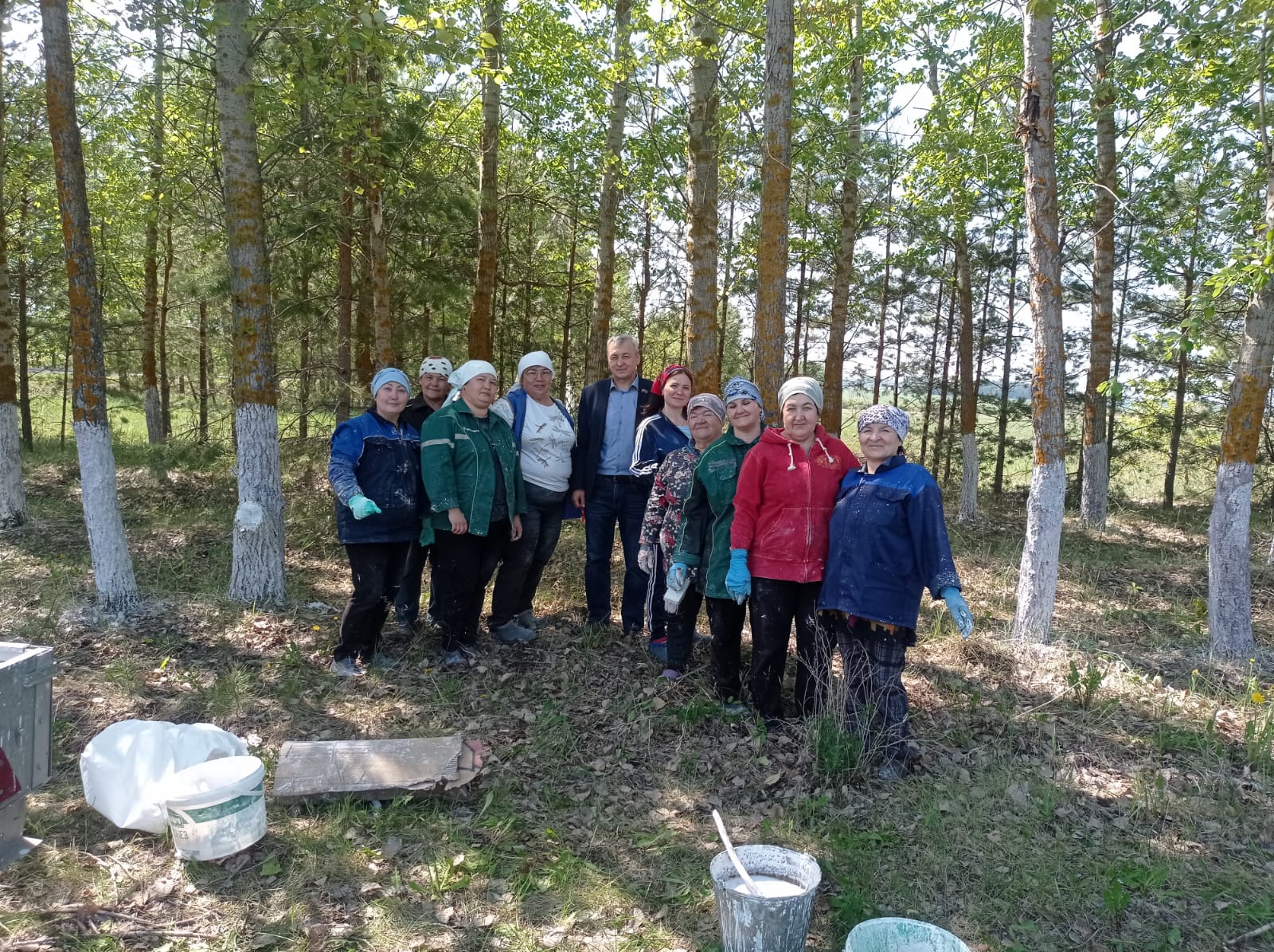 Уборка трассы Нижнекамск-Альметьевск